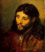 Rembrandt van rijn, Young Jew as Christ
